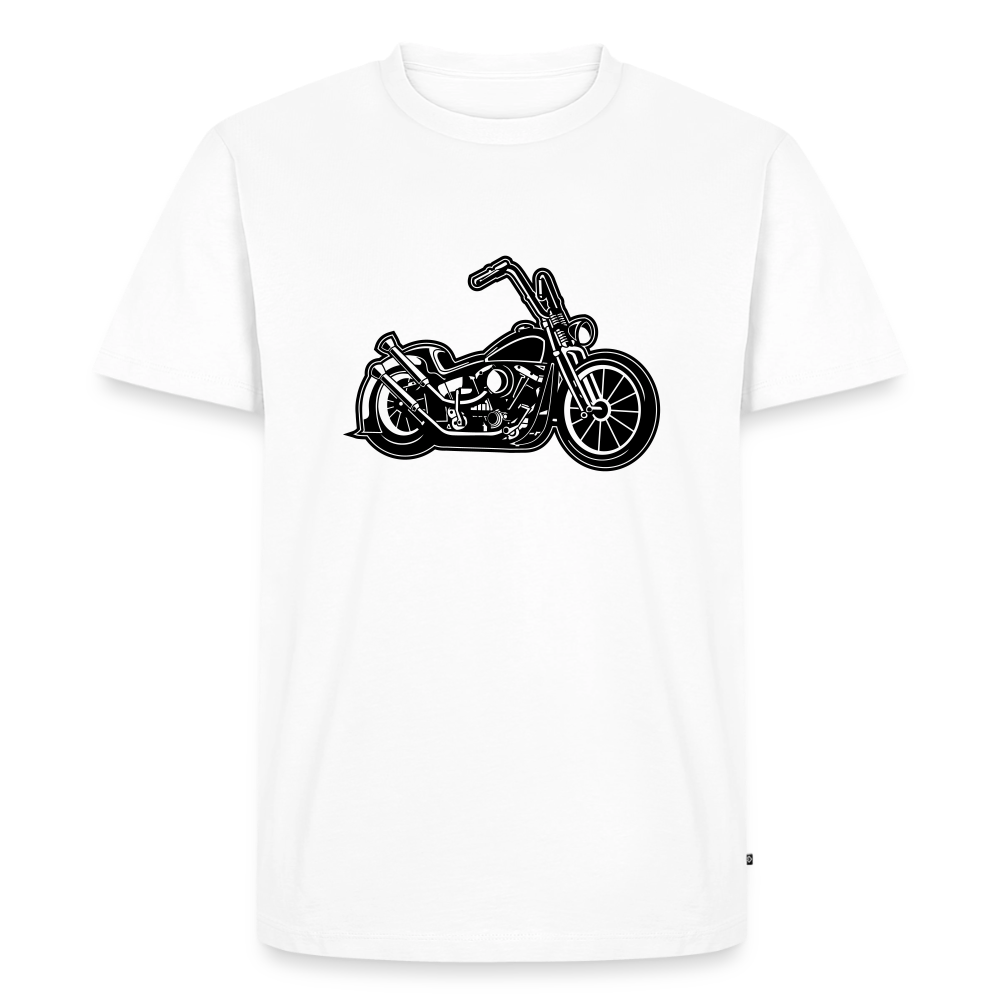 Premium T-Shirt "Harley" - Weiß