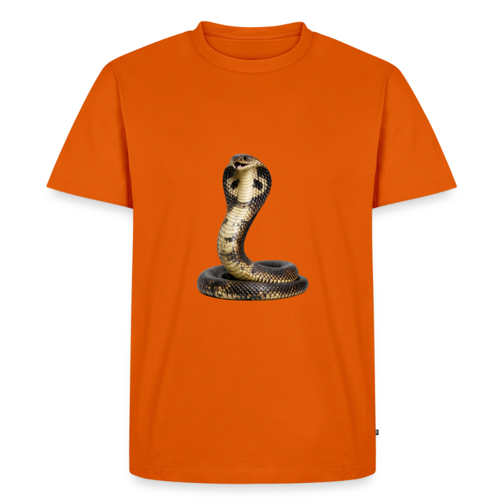 Premium T-Shirt "Cobra" - Orange 