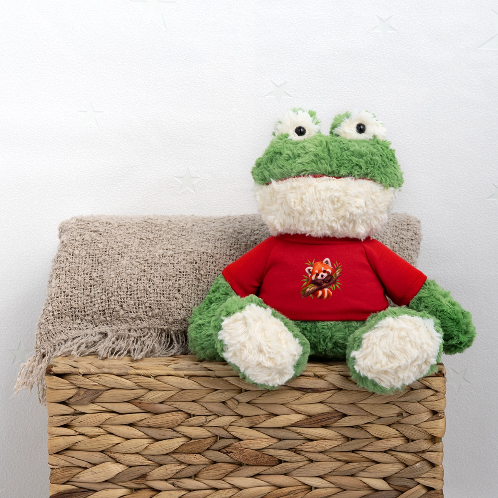 Plüschtier MiniFeet® Frosch Torge - Rot
