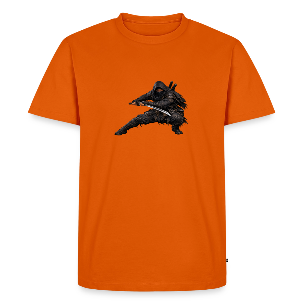Premium T-Shirt "Ninja II" - Orange 
