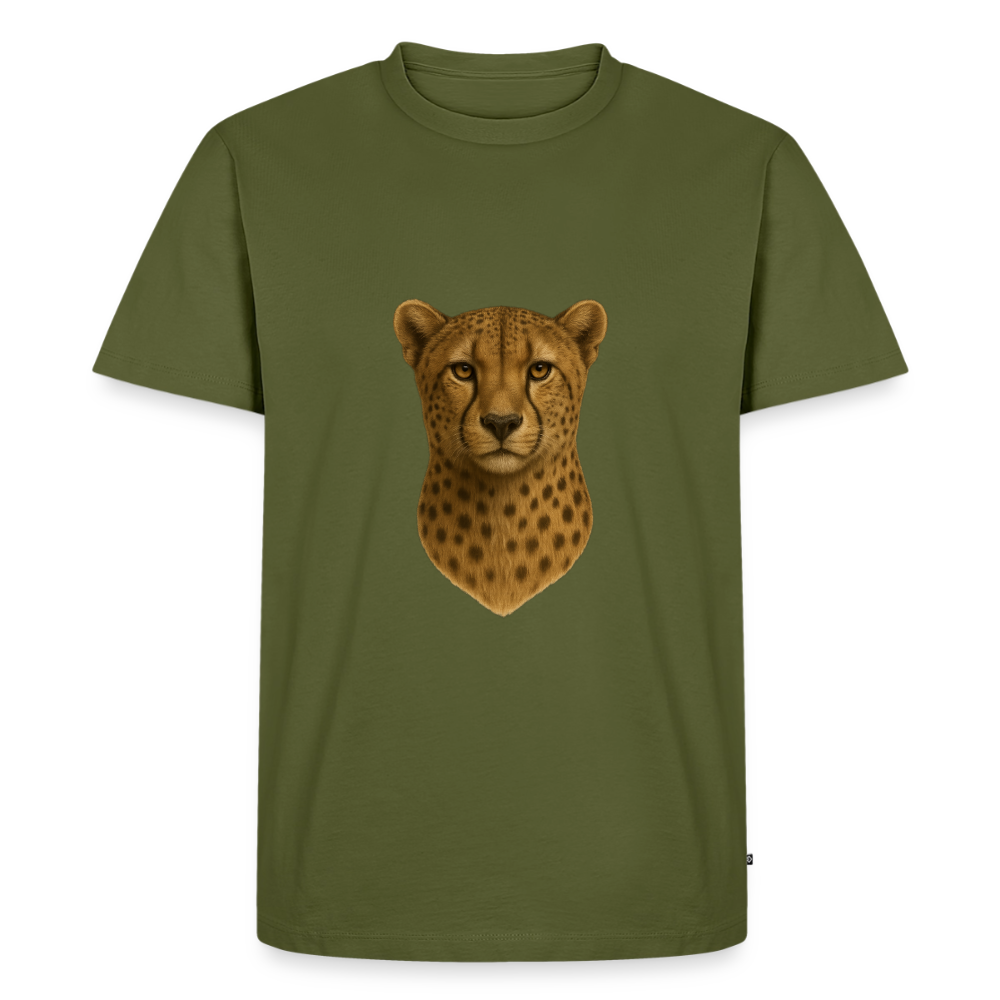 Premium T-Shirt "Gepard" - Khaki
