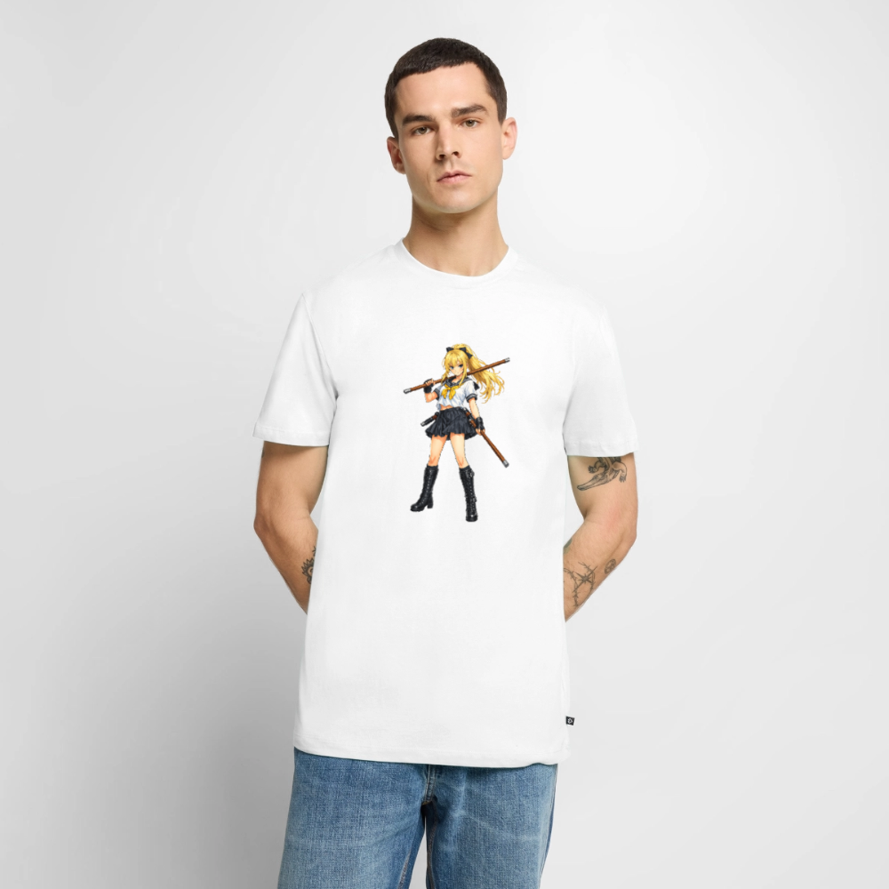 Premium T-Shirt "Blondie" - Weiß