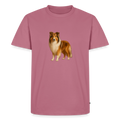 Premium T-Shirt "Collie" - Mauve