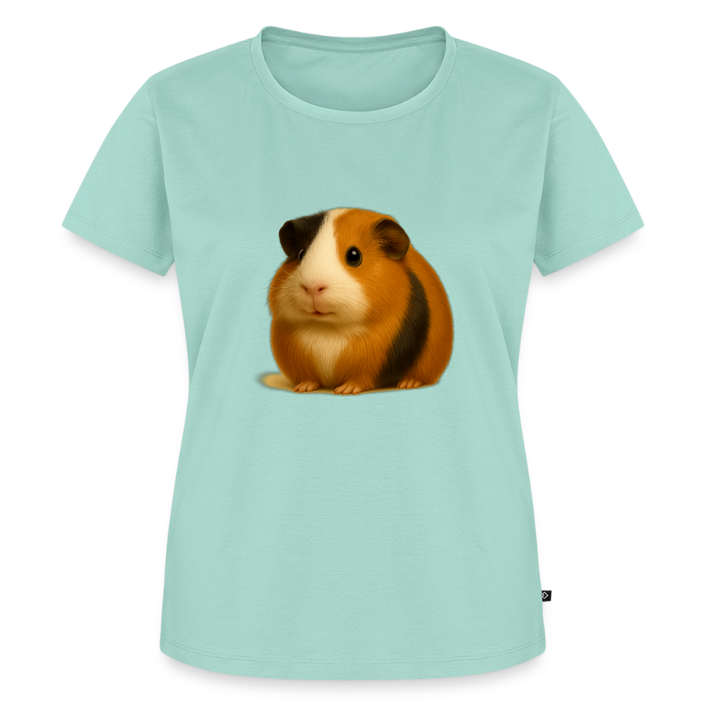 Premium T-Shirt "Meerschweinchen I" - Mint 