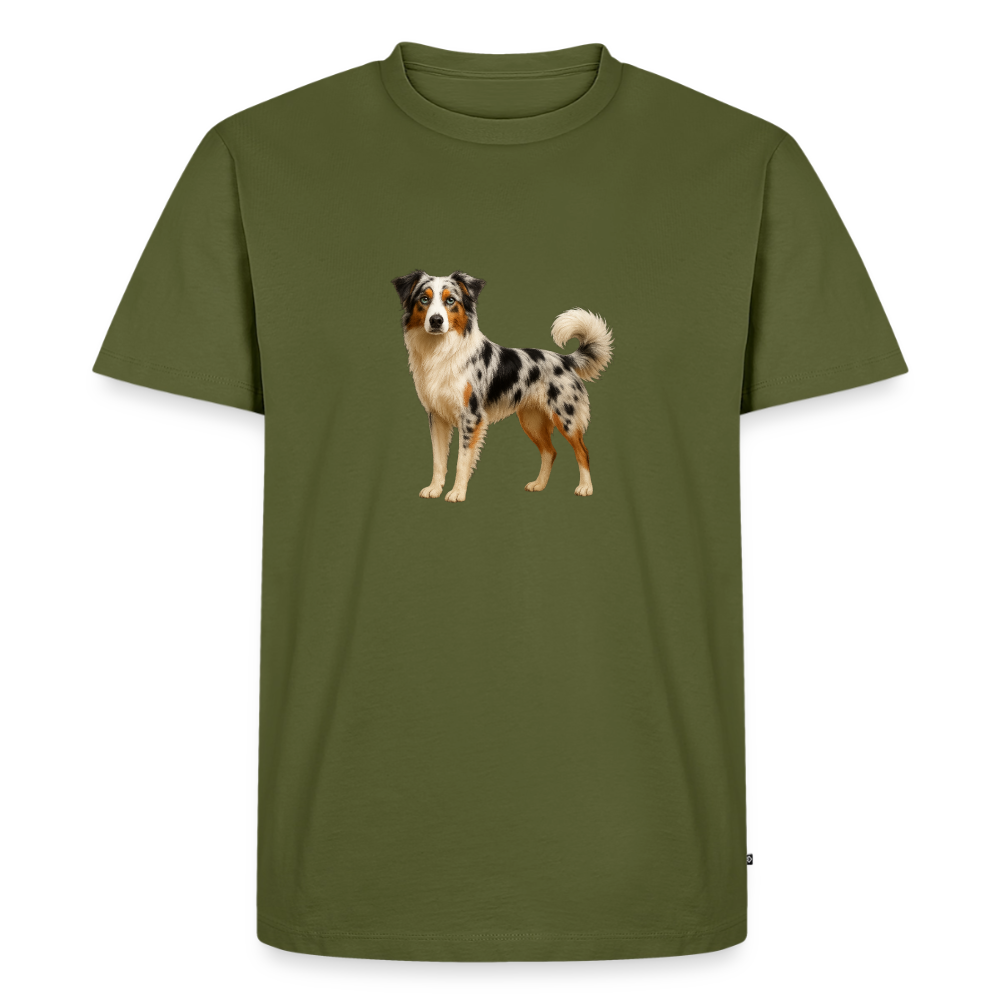 Premium T-Shirt "Australian Shepard" - Khaki