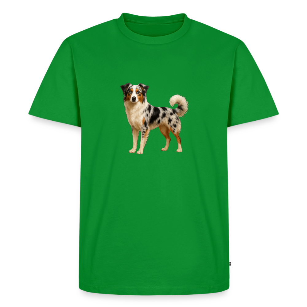 Premium T-Shirt "Australian Shepard" - Grün