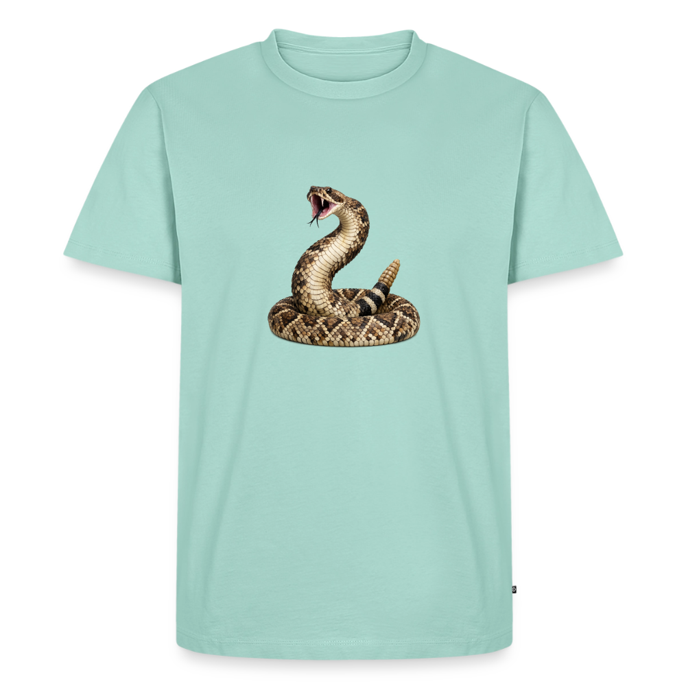 Premium T-Shirt "Klapperschlange" - Mint 