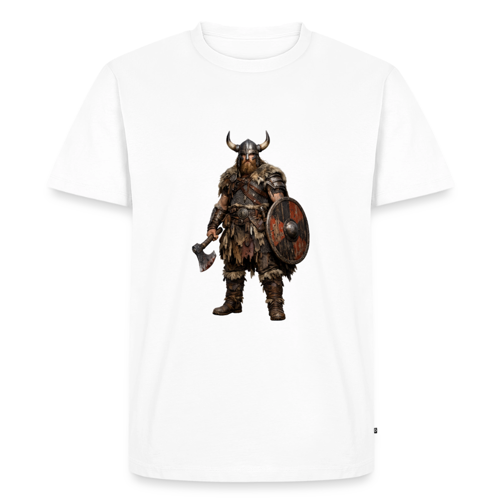Premium T-Shirt "Wikinger II" - Weiß