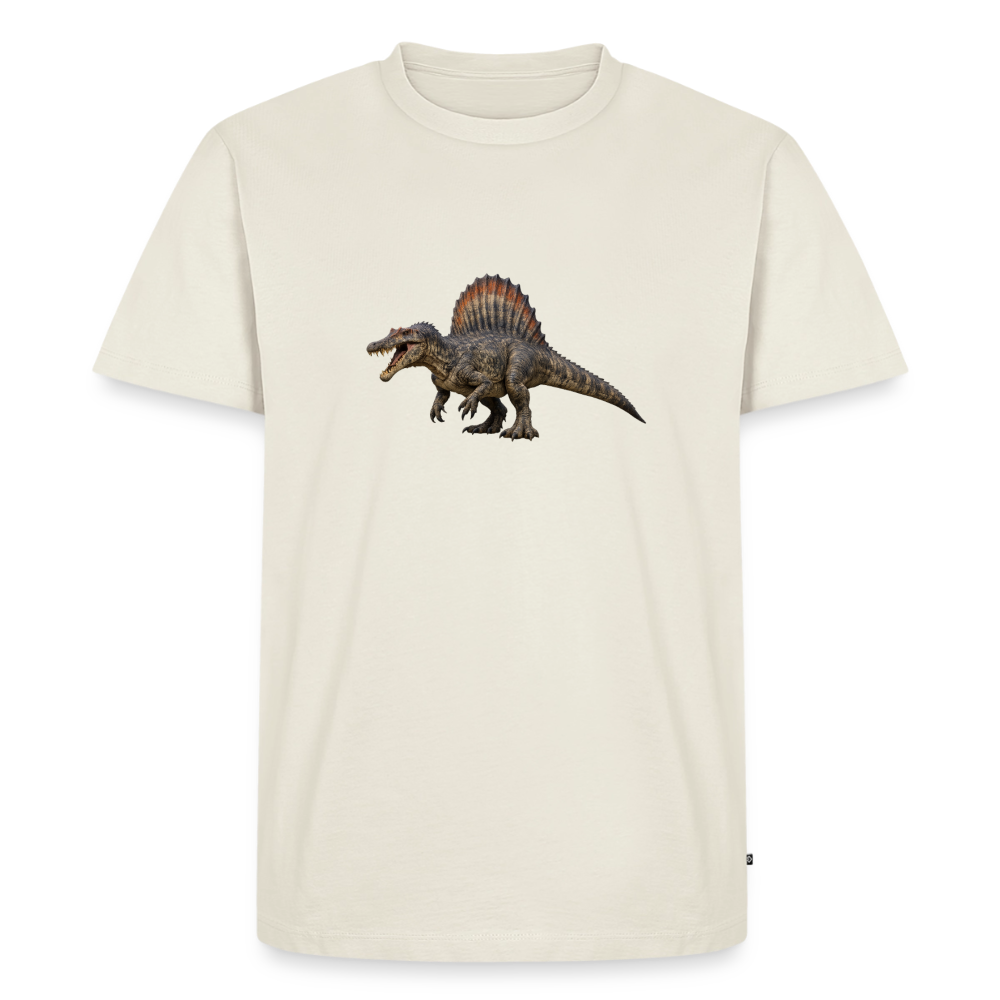 Premium T-Shirt "Spinosaurus" - Naturweiß