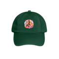 Baseballkappe "Mädchen mit Pferd" - Flaschengrün