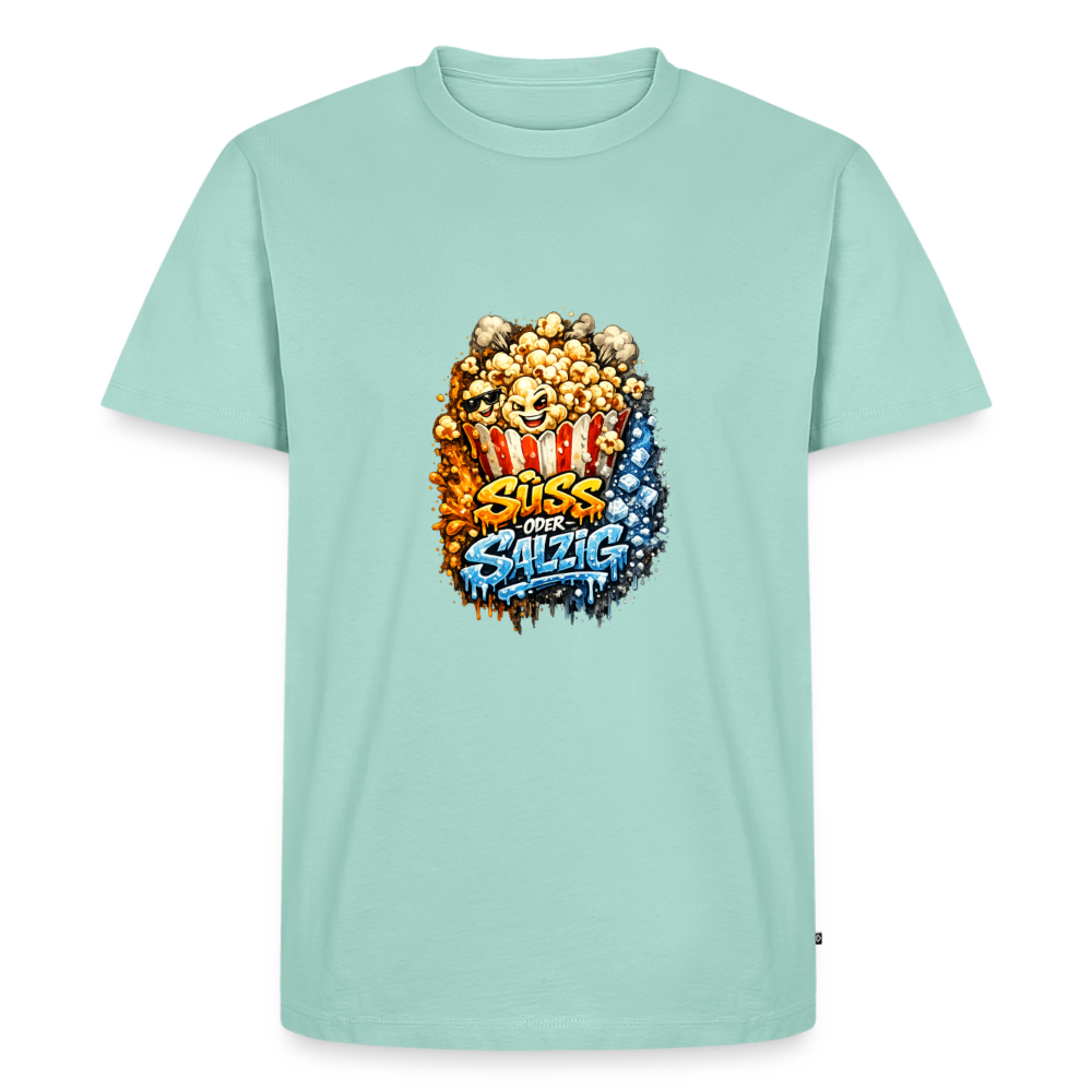 Premium T-Shirt "Süss oder Salzig - Mint 