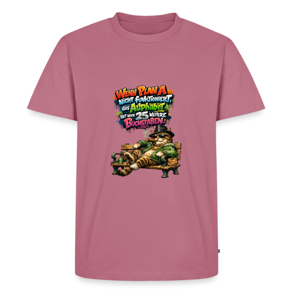 Premium T-Shirt "Plan A" - Mauve