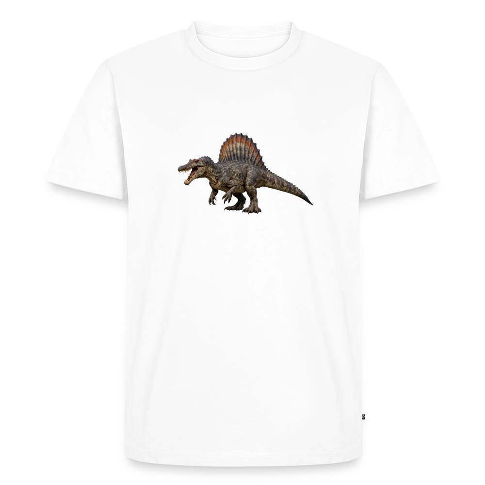 Premium T-Shirt "Spinosaurus" - Weiß