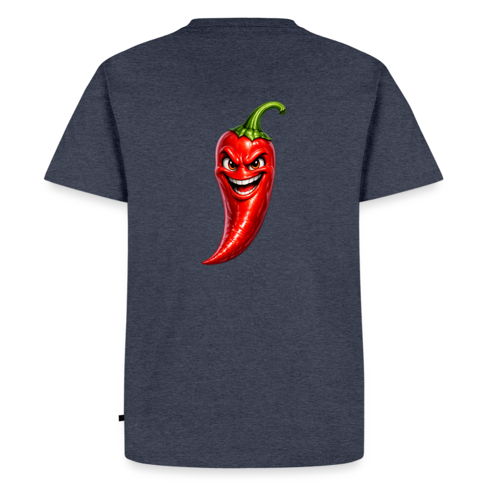Premium T-Shirt "Chili" - Jeansblau 