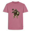 Premium T-Shirt "Warrior Eisbär" - Mauve