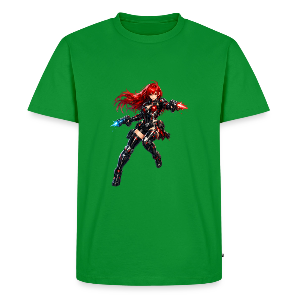 Premium T-Shirt "Future Woman I" - Grün