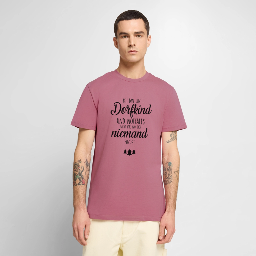 Premium T-Shirt "Dorfkind" - Mauve