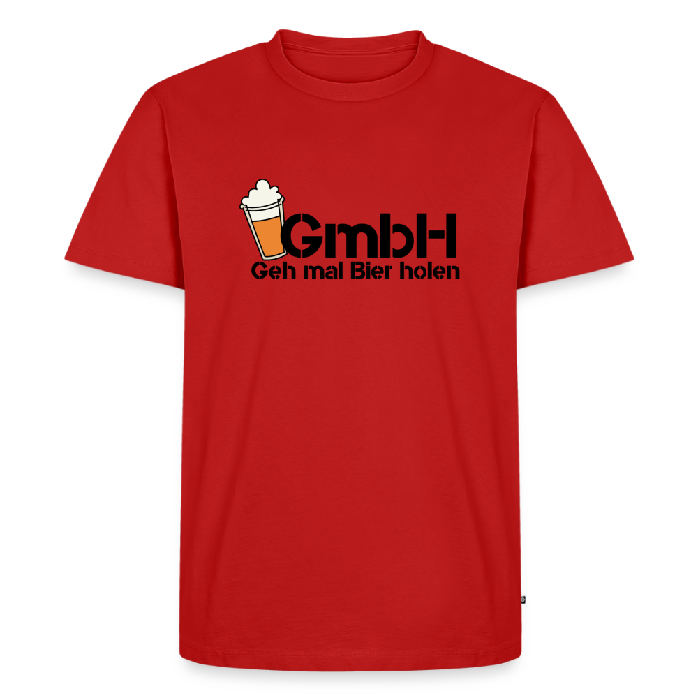 Premium T-Shirt "GmbH" - Rot