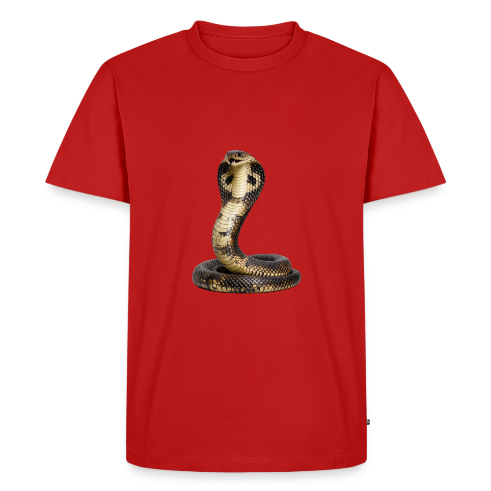 Premium T-Shirt "Cobra" - Rot