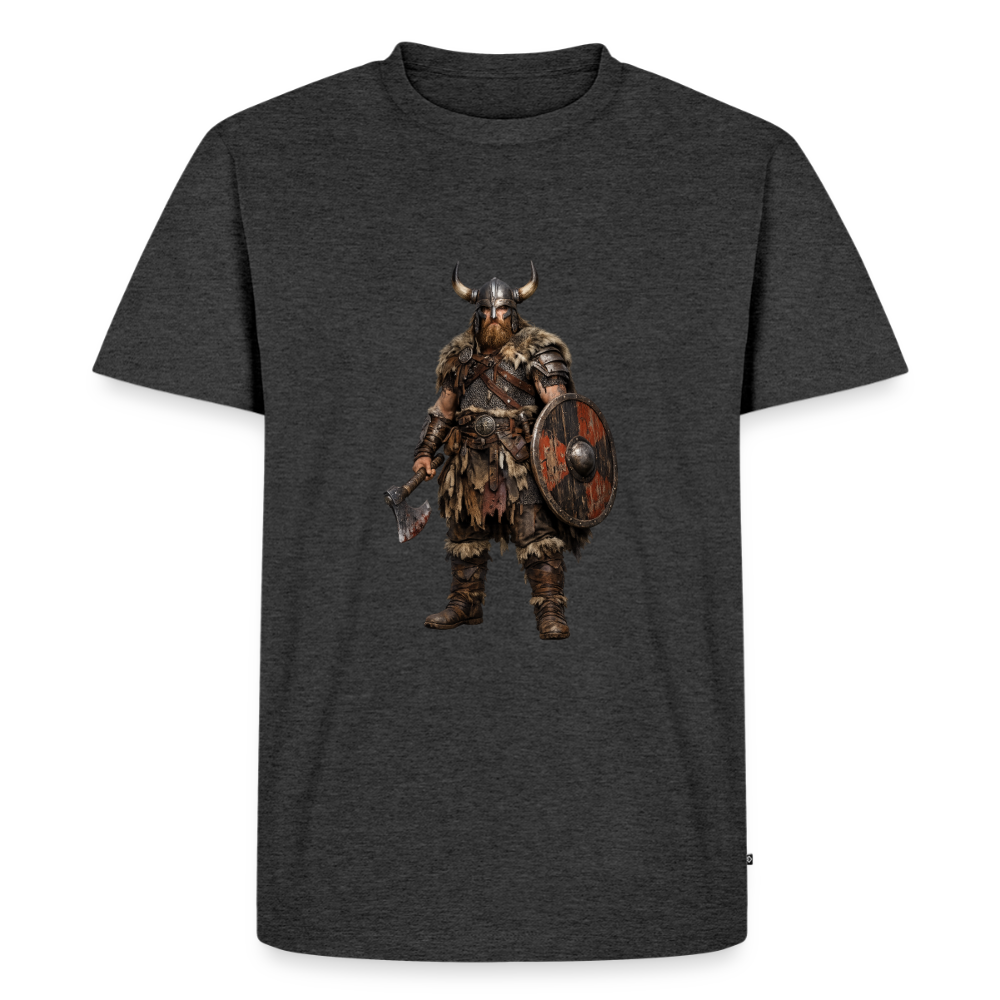 Premium T-Shirt "Wikinger II" - Anthrazit meliert