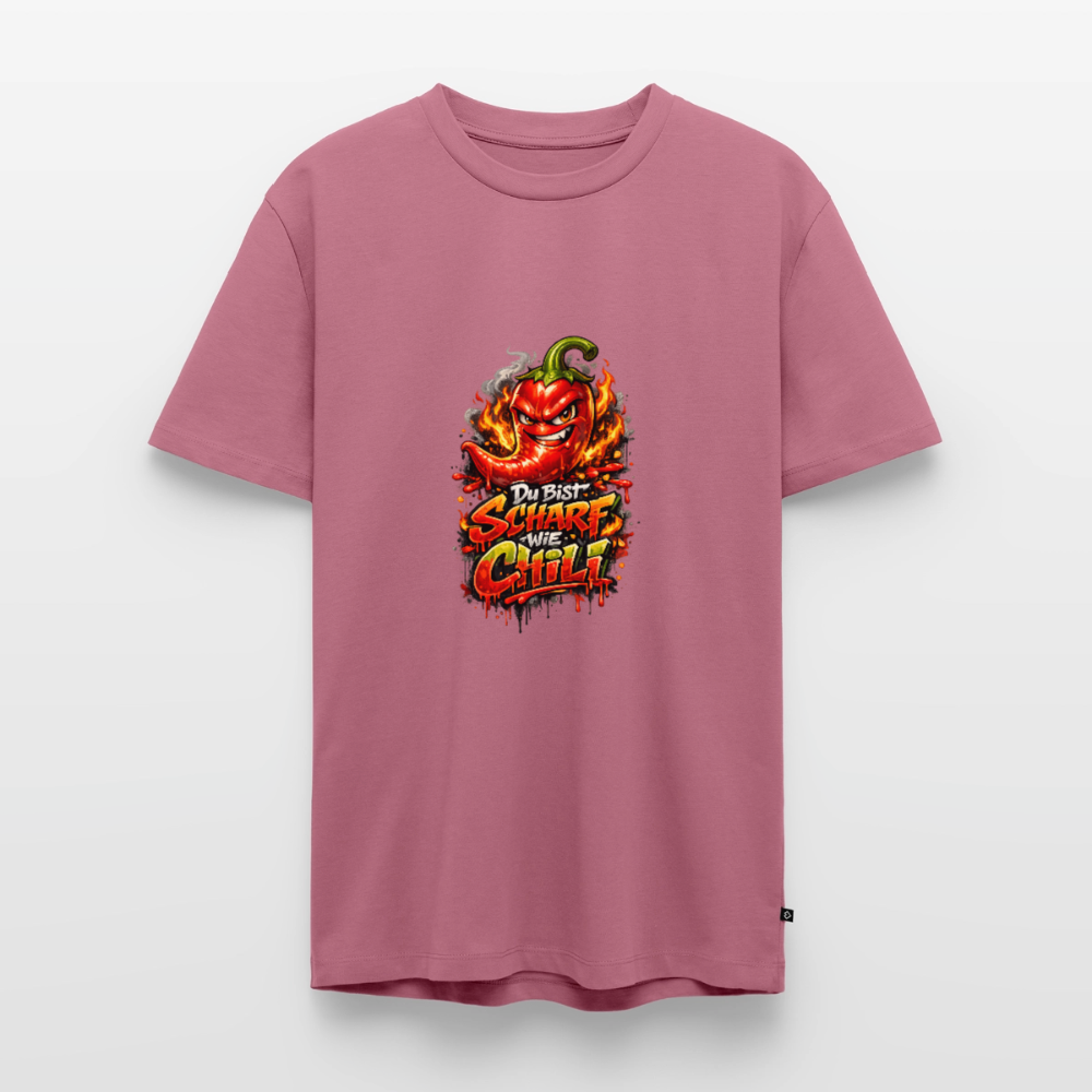 Männer Premium T-Shirt "Scharf wie Chili" - Mauve