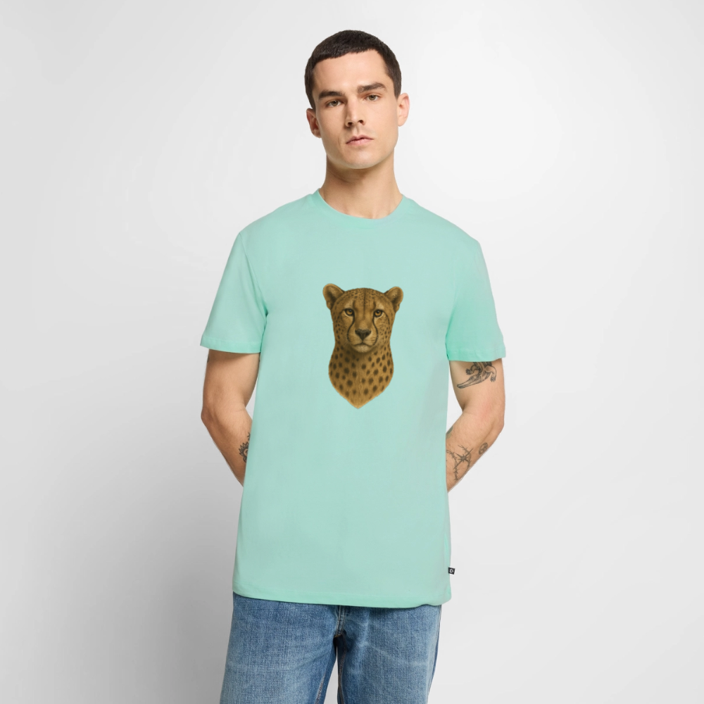Premium T-Shirt "Gepard" - Mint 