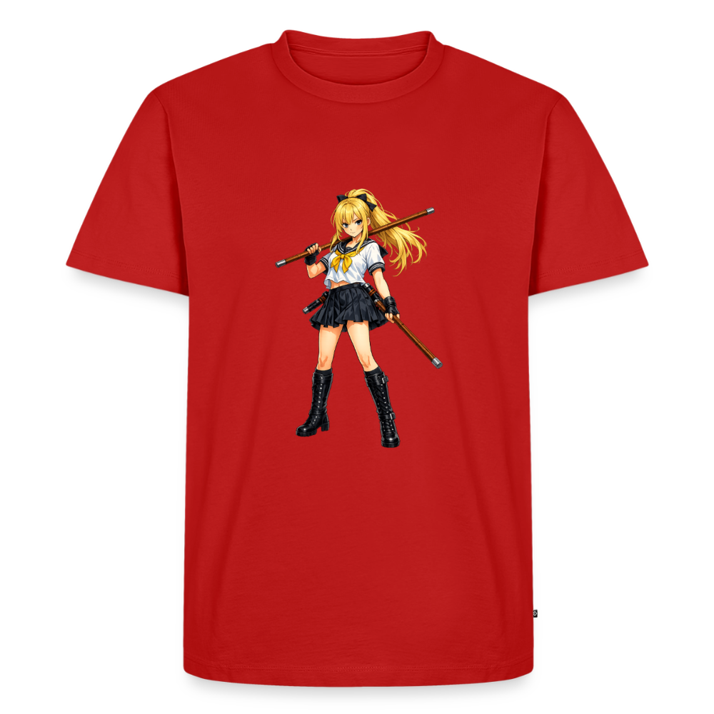 Premium T-Shirt "Blondie" - Rot