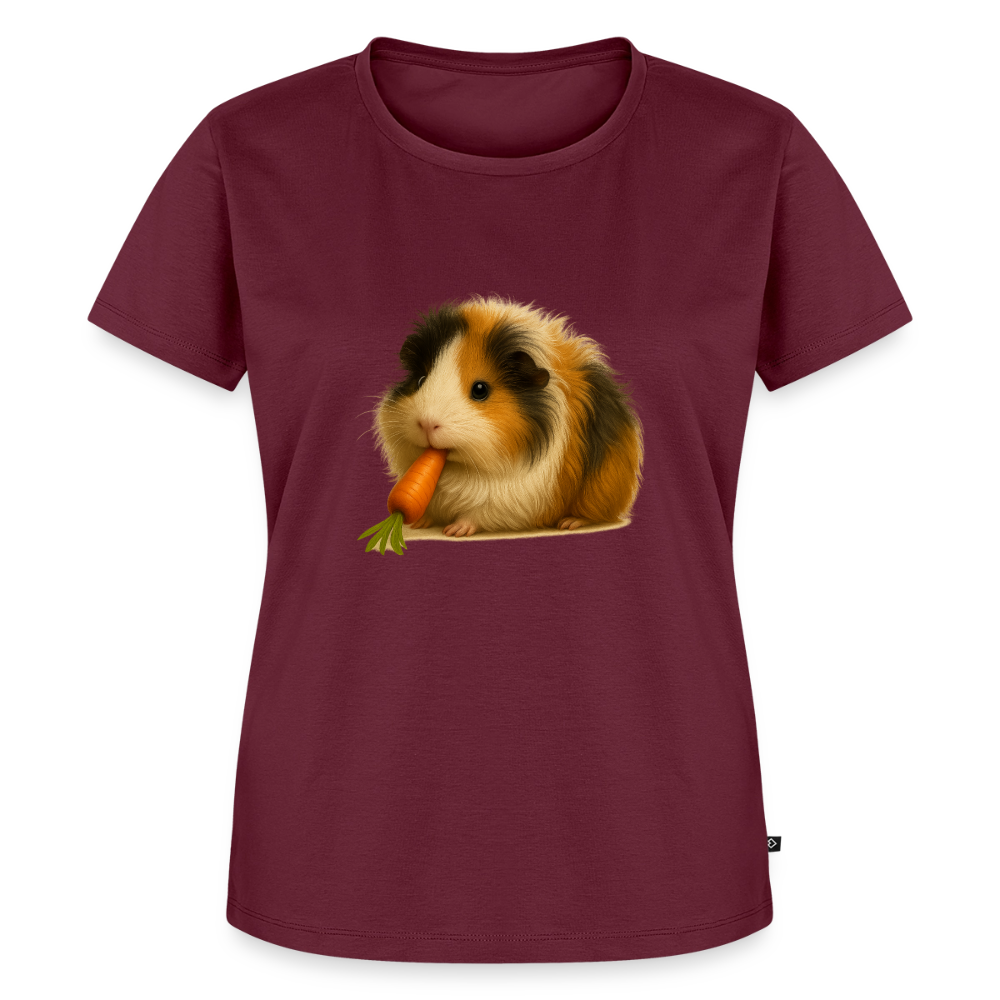 Premium T-Shirt "Meerscheinchen II" - Burgunderrot