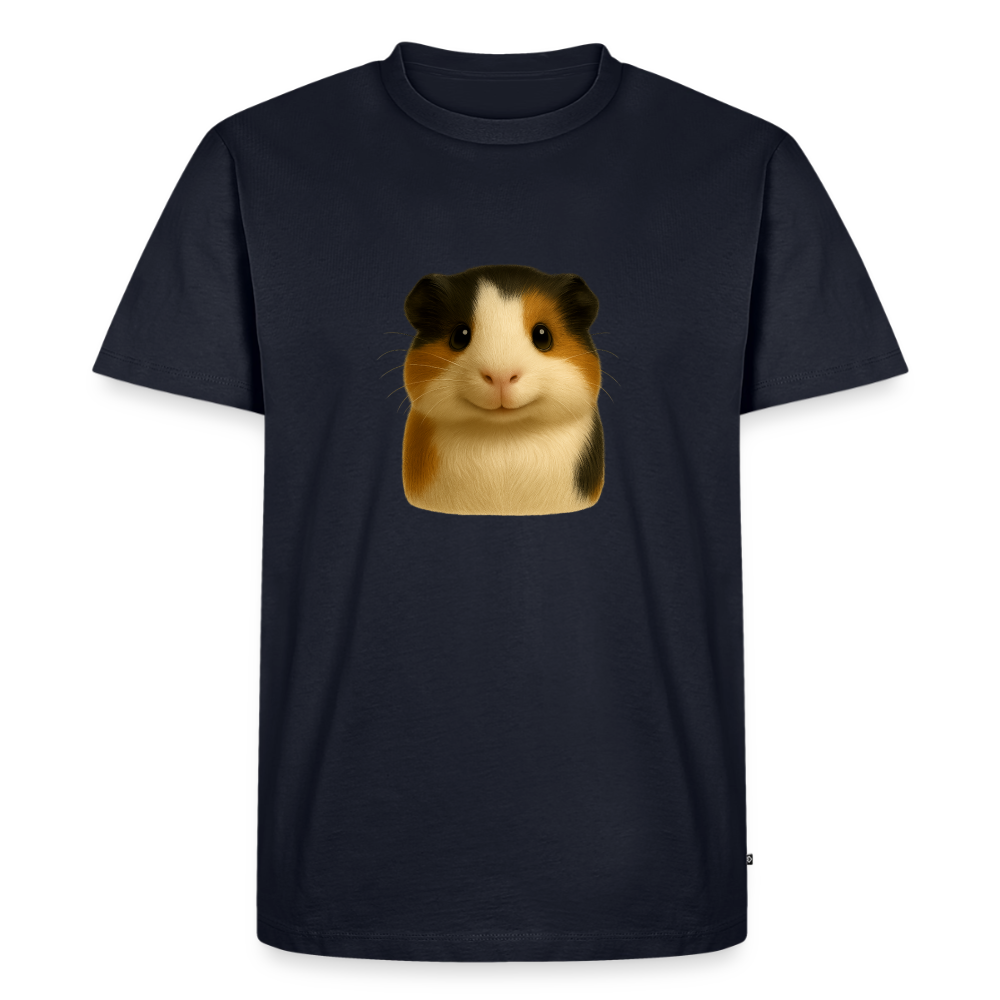 Premium T-Shirt "Meerschweinchen I" - Navy