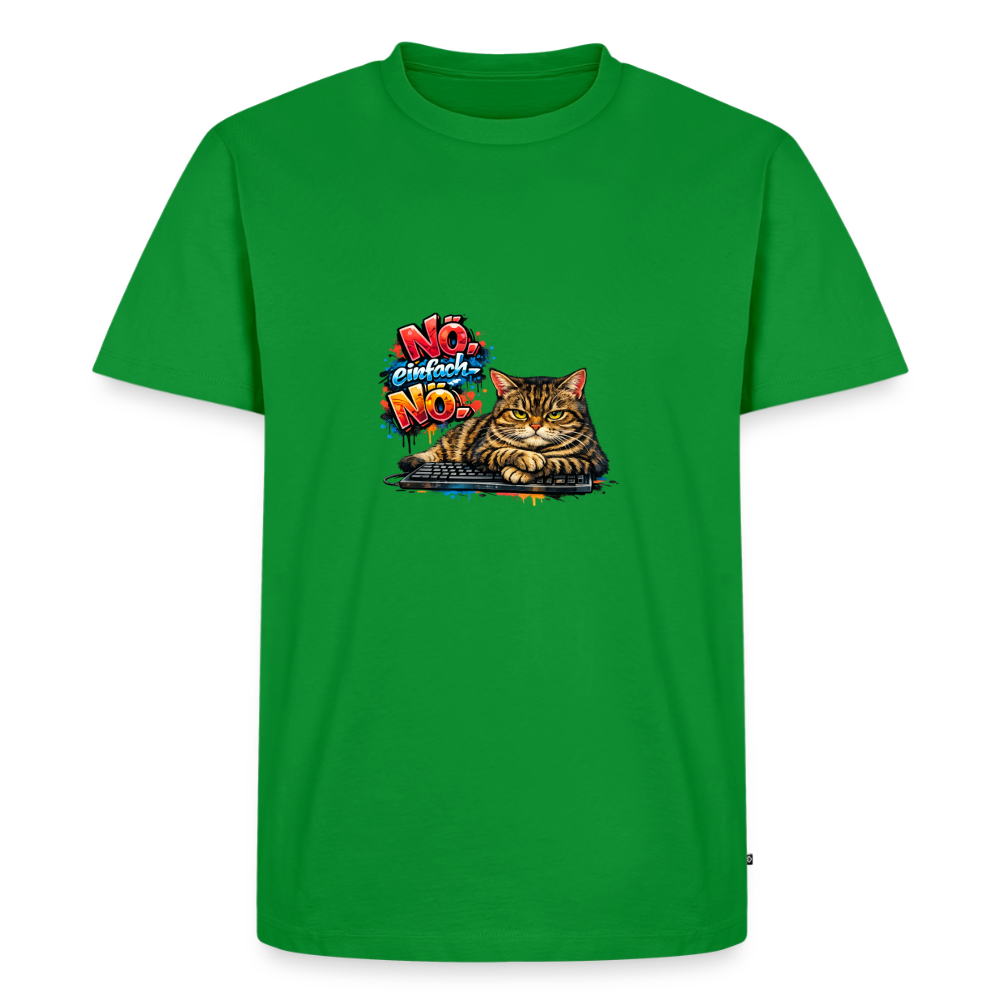 Premium T-Shirt "Nö" - Grün