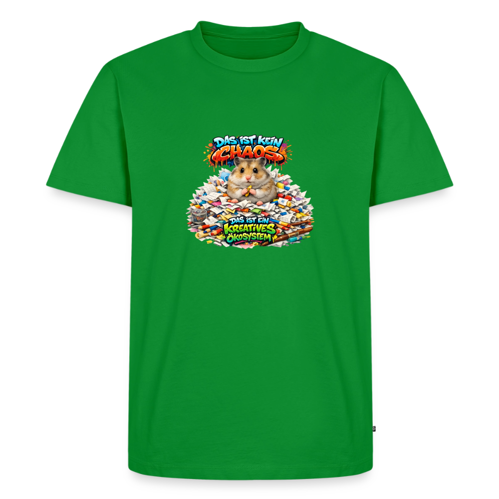 Premium T-Shirt "Kein Chaos" - Grün