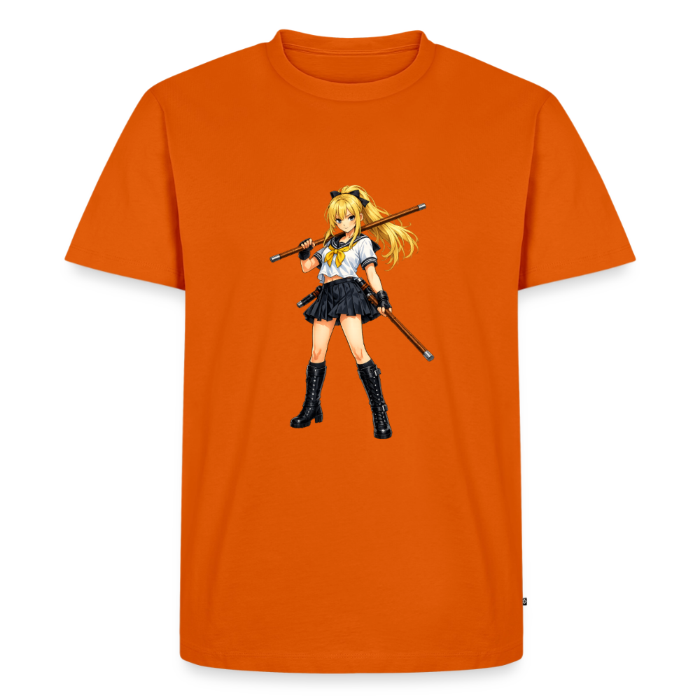 Premium T-Shirt "Blondie" - Orange 