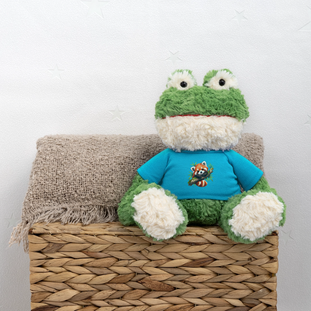 Plüschtier MiniFeet® Frosch Torge - Atollblau