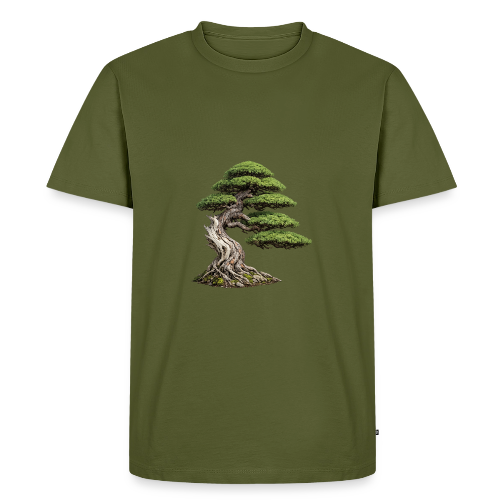 Premium T-Shirt "Bonsai" - Khaki