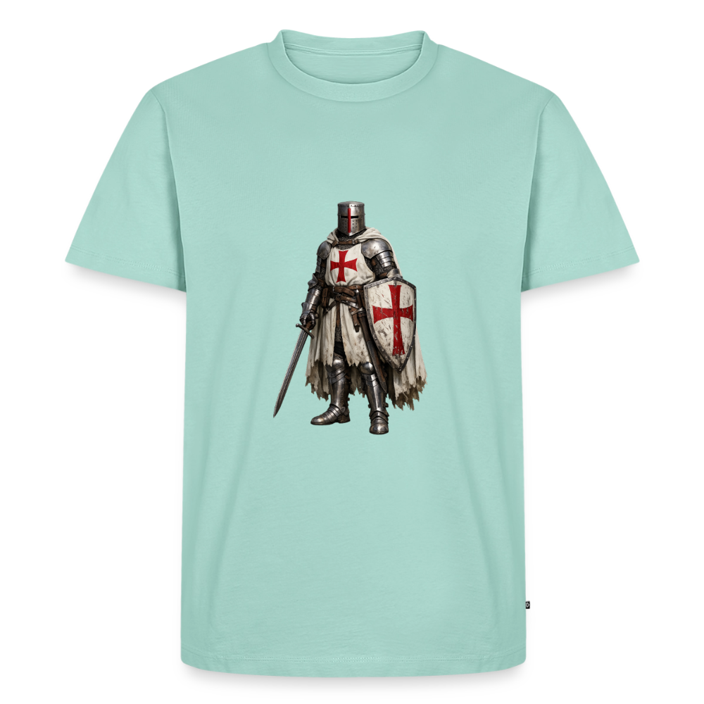 Premium T-Shirt "Kreuzritter" - Mint 