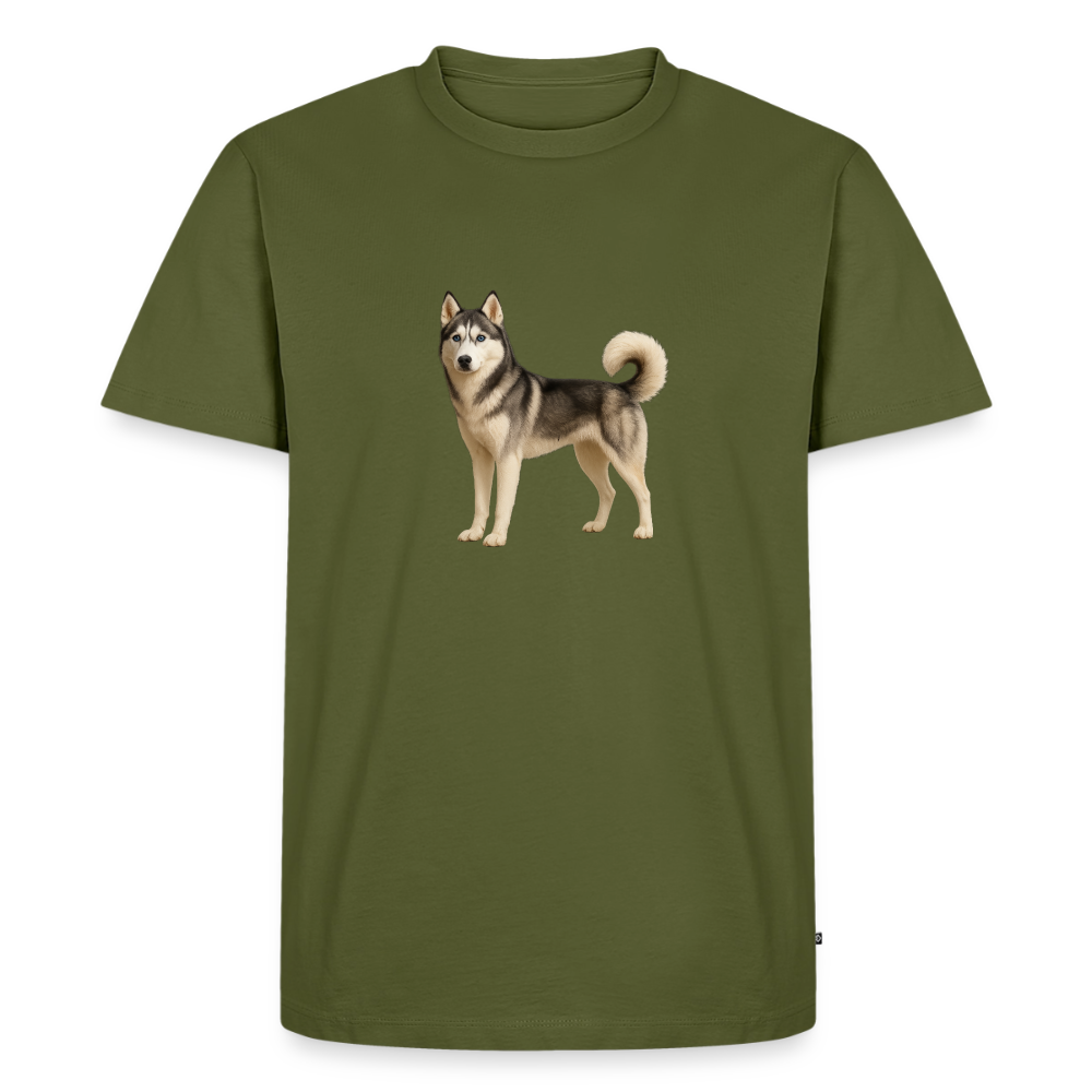 Premium T-Shirt "Husky" - Khaki