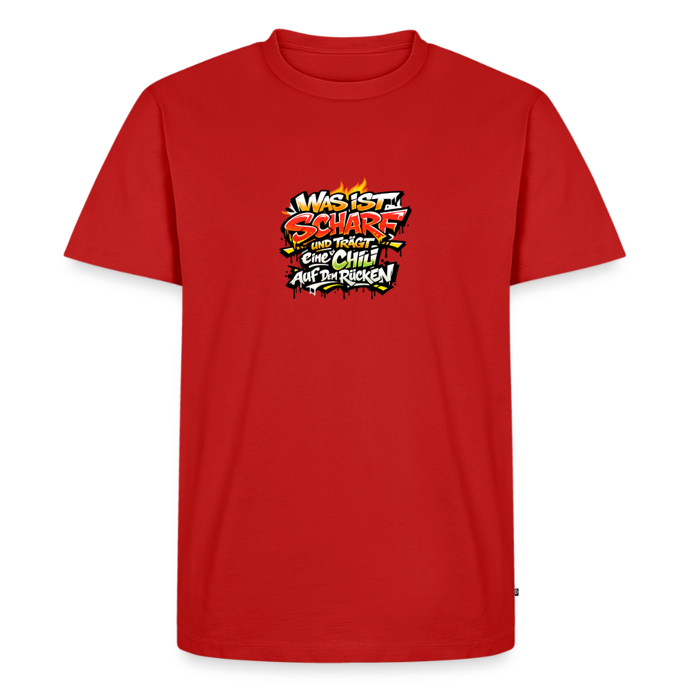 Premium T-Shirt "Chili" - Rot