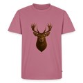 Premium T-Shirt "Hirsch" - Mauve