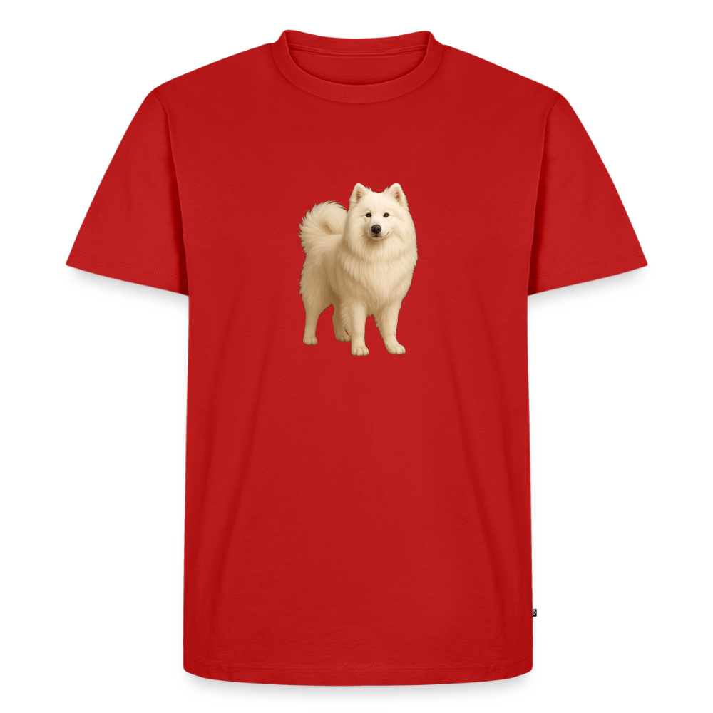 Premium T-Shirt "Hund" - Rot