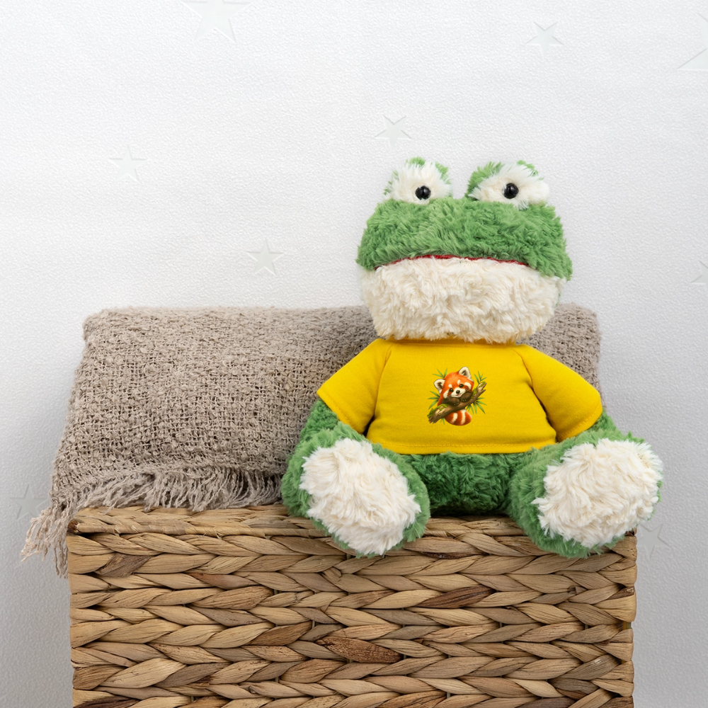 Plüschtier MiniFeet® Frosch Torge - Sonnengelb
