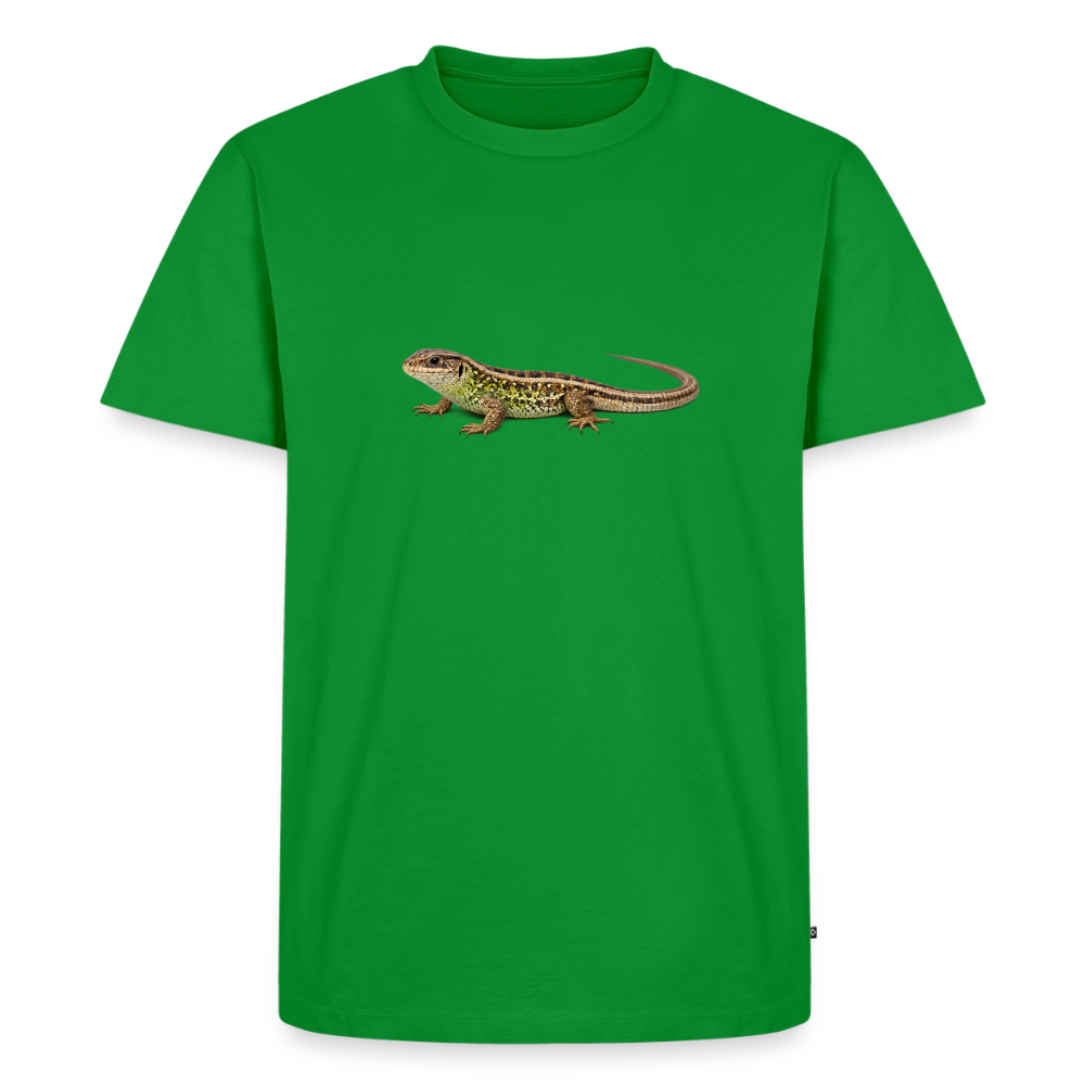 Premium T-Shirt "Eidechse" - Grün
