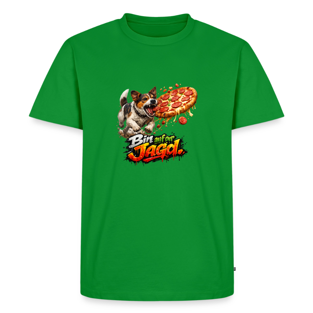 Premium T-Shirt "Auf Jagd" - Grün