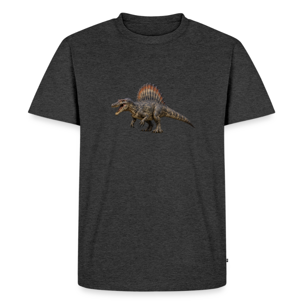 Premium T-Shirt "Spinosaurus" - Anthrazit meliert