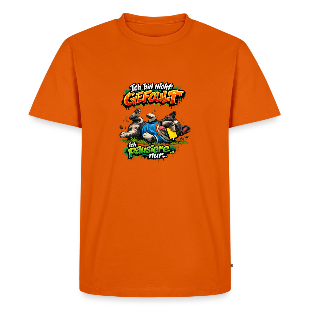 Premium T-Shirt "Gefoult" - Orange 