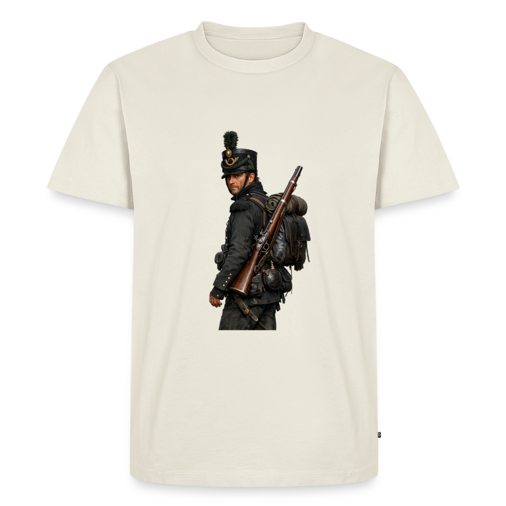 Premium T-Shirt "Scharfschütze" - Naturweiß
