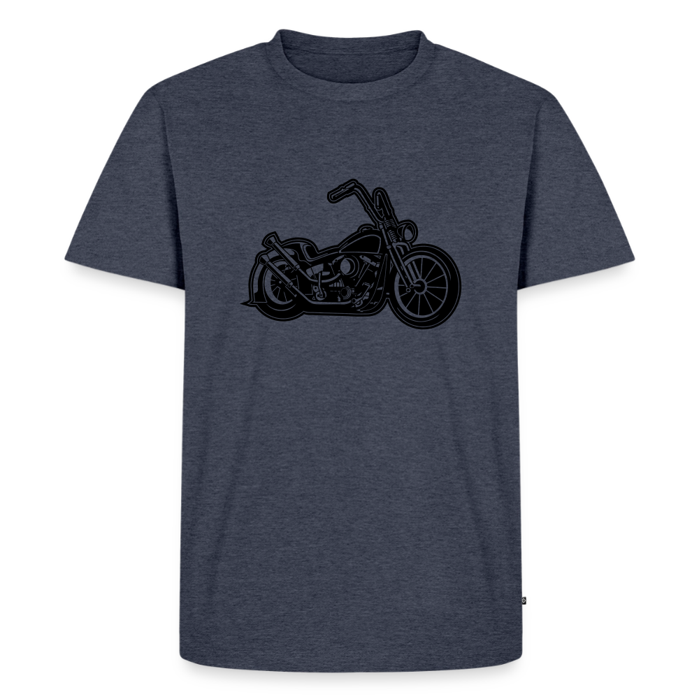 Premium T-Shirt "Harley" - Jeansblau 