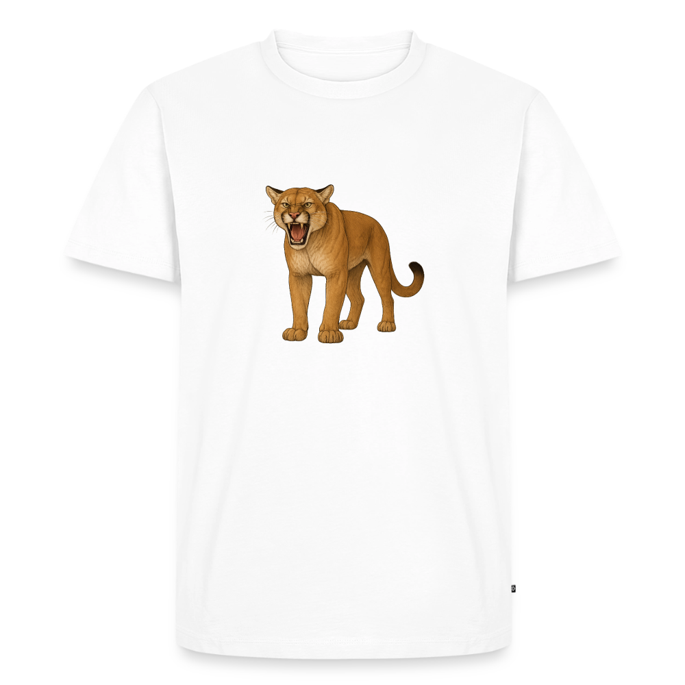 Premium T-Shirt "Puma" - Weiß