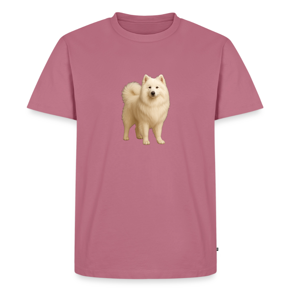 Premium T-Shirt "Hund" - Mauve