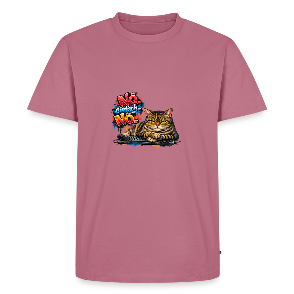 Premium T-Shirt "Nö" - Mauve