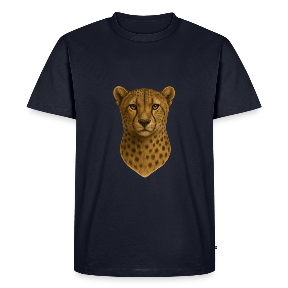 Premium T-Shirt "Gepard" - Navy